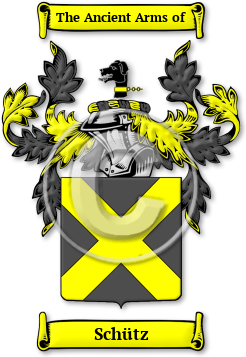 Schütz Family Crest Download (jpg) Legacy Series - 150 DPI