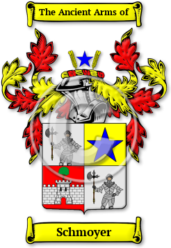 Schmoyer Family Crest Download (JPG) Legacy Series - 600 DPI