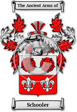 Schooler Family Crest Download (jpg) Legacy Series - 150 DPI