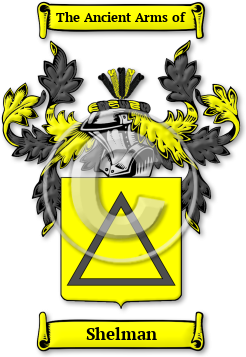 Shelman Family Crest Download (JPG) Legacy Series - 600 DPI
