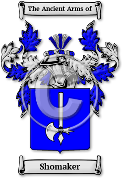 Shomaker Family Crest Download (jpg) Legacy Series - 150 DPI