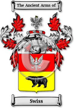 Swiss Family Crest Download (JPG) Legacy Series - 600 DPI