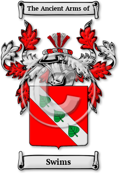 Swims Family Crest Download (JPG) Legacy Series - 600 DPI