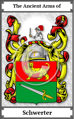 Schwerter Family Crest Download (JPG)  Book Plated - 150 DPI