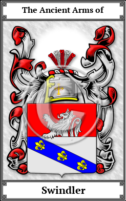 Swindler Family Crest Download (JPG) Book Plated - 600 DPI