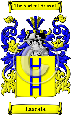 Lascala Family Crest/Coat of Arms