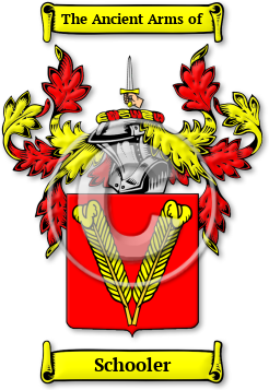 Schooler Family Crest Download (jpg) Legacy Series - 150 DPI