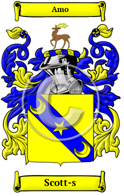 Scott-s Family Crest Download (JPG) Heritage Series - 600 DPI