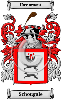 Schougale Family Crest/Coat of Arms