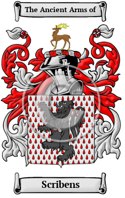 Scribens Name Meaning, Family History, Family Crest & Coats of Arms