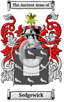 Sedgewick Family Crest/Coat of Arms