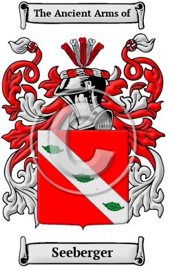 Seeberger Family Crest/Coat of Arms