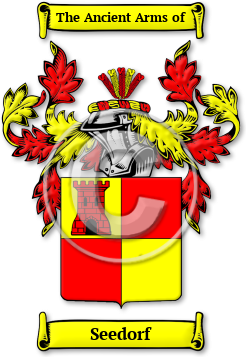 Seedorf Family Crest Download (jpg) Legacy Series - 150 DPI