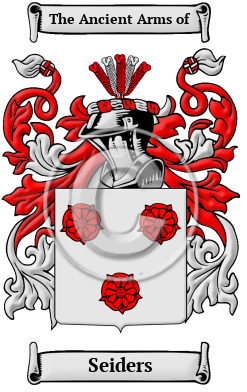 Seiders Family Crest/Coat of Arms