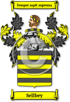 Sellbey Family Crest Download (jpg) Legacy Series - 150 DPI