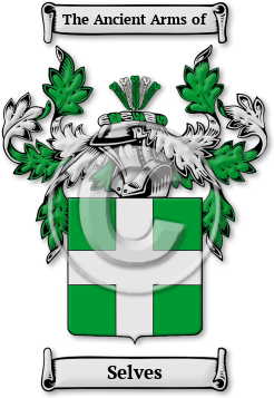 Selves Family Crest Download (jpg) Legacy Series - 150 DPI