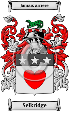 Selkridge Family Crest/Coat of Arms