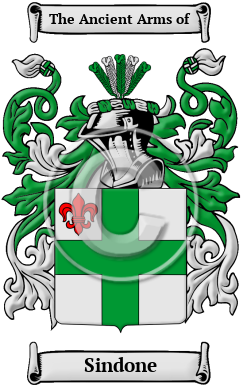 Sindone Family Crest/Coat of Arms