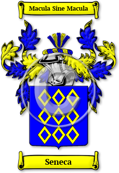 Seneca Family Crest Download (JPG) Legacy Series - 600 DPI