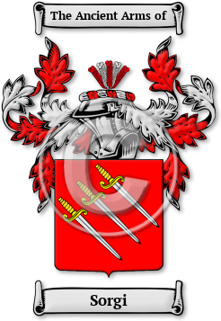 Sorgi Family Crest Download (JPG) Legacy Series - 600 DPI