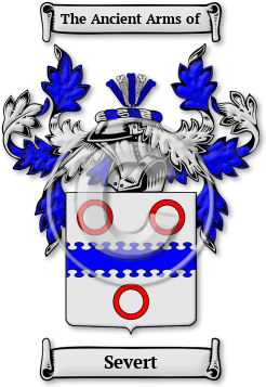 Severt Family Crest Download (jpg) Legacy Series - 150 DPI