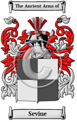Sevine Family Crest/Coat of Arms