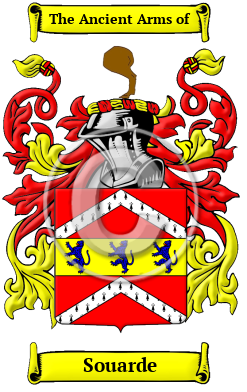 Souarde Family Crest/Coat of Arms