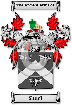 Shuel Family Crest Download (jpg) Legacy Series - 150 DPI