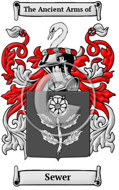 Sewer Family Crest/Coat of Arms