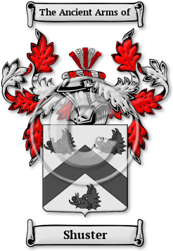 Shuster Family Crest Download (jpg) Legacy Series - 150 DPI