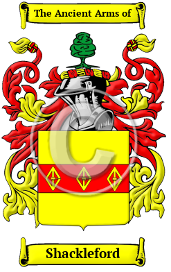 Shackleford Family Crest/Coat of Arms