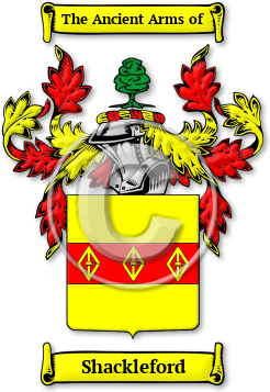 Shackleford Family Crest Download (jpg) Legacy Series - 150 DPI