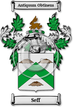 Seff Family Crest Download (JPG) Legacy Series - 600 DPI