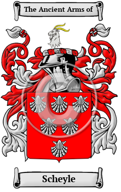 Scheyle Family Crest/Coat of Arms