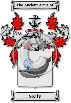 Sealy Family Crest Download (jpg) Legacy Series - 150 DPI
