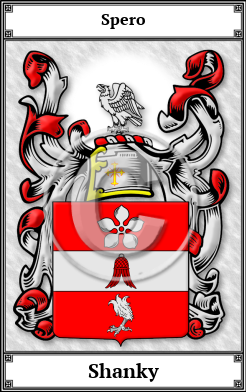 Shanky Family Crest Download (JPG) Book Plated - 600 DPI
