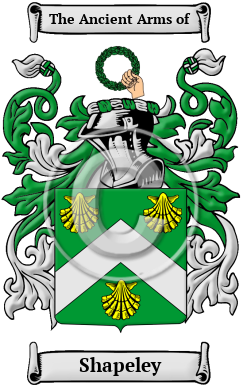 Shapeley Family Crest/Coat of Arms