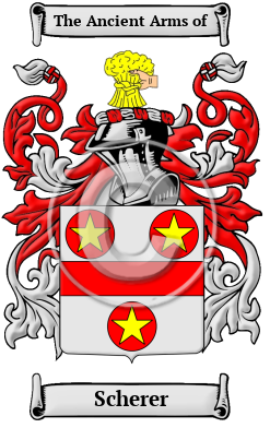 Scherer Name Meaning, Family History, Family Crest & Coats of Arms, English