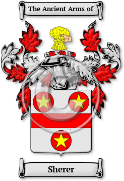 Sherer Family Crest Download (jpg) Legacy Series - 150 DPI