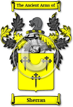 Sherran Family Crest Download (jpg) Legacy Series - 150 DPI