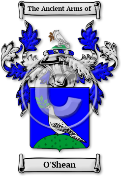 O'Shean Family Crest Download (JPG) Legacy Series - 600 DPI