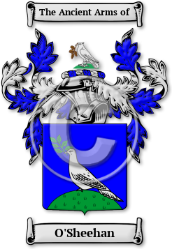 O'Sheehan Family Crest Download (jpg) Legacy Series - 150 DPI