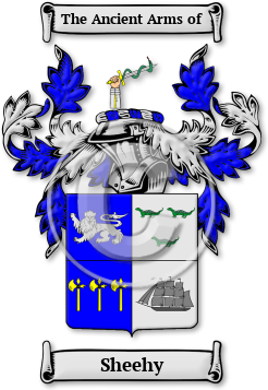 Sheehy Family Crest Download (jpg) Legacy Series - 150 DPI