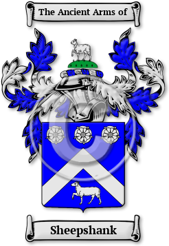 Sheepshank Family Crest Download (jpg) Legacy Series - 150 DPI