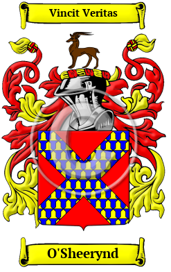 O'Sheerynd Family Crest/Coat of Arms