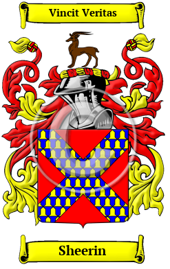 Sheerin Family Crest/Coat of Arms
