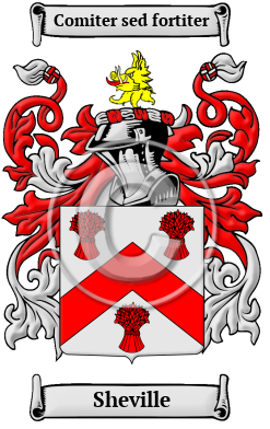 Sheville Family Crest/Coat of Arms