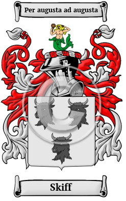 Skiff Family Crest/Coat of Arms