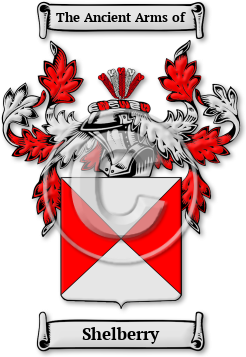 Shelberry Family Crest Download (jpg) Legacy Series - 150 DPI