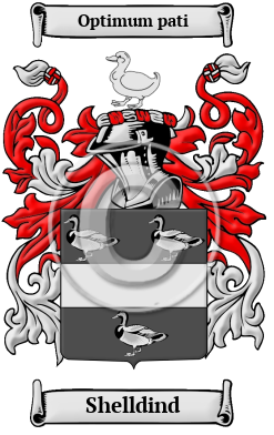 Shelldind Family Crest/Coat of Arms